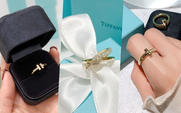 圣诞节礼物就它了！Tiffany六款入门小戒指推荐「微笑扭结、T系列」一万起收经典款！