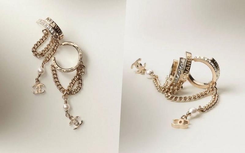 CHANEL耳环双C珍珠、夹式经典款推荐