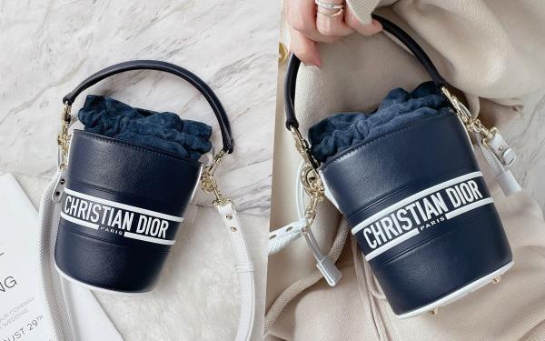 Dior包包官网新爆款！「DIOR VIBE水桶包」容量超大可手拎＆肩背，价格尺寸一次看