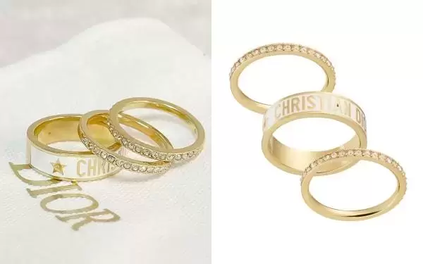 Dior梦幻隐藏款『三入组小戒指』NT.一万多收藏三个！最划算精品礼物就锁定这款！