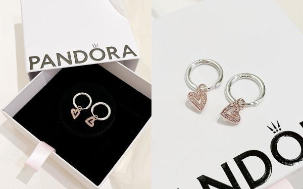 PANDORA新款小爱心『戒指、项链、耳环』纪念日、圣诞节礼物，NT.千元轻松无负担！