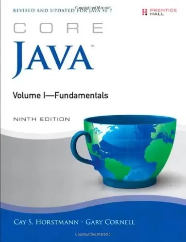 Core Java, Volume I (9th Edition)
: Fundamentals