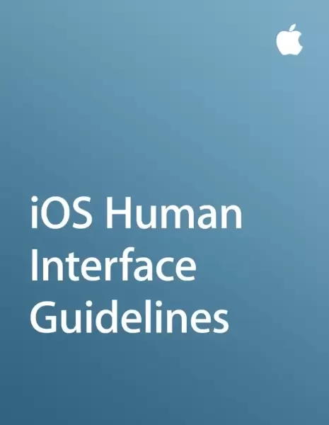 iOS Human Interface Guidelines
: User Experience