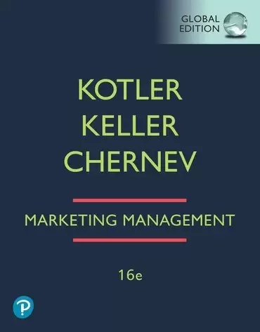 Marketing Management
: Global Edition, 16e