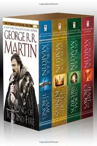 George R. R. Martin's A Game of Thrones 4-Book Boxed Set
: A Game of Thrones, A Clash of Kings, A Storm of Swords, and A Feast for Crows
