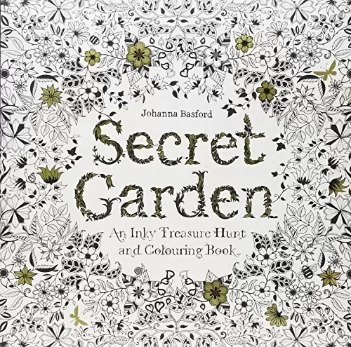 Secret Garden
: An Inky Treasure Hunt and Coloring Book