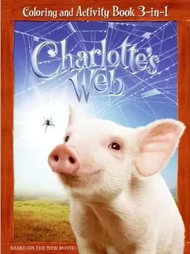 Charlotte's Web
: Coloring and Activity Book 3-in-1 (Charlotte's Web)
