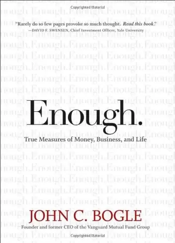 Enough
: True Measures of Money, Business, and Life
