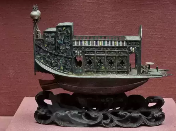 晚清时期小花艇，藏于广东省博物馆