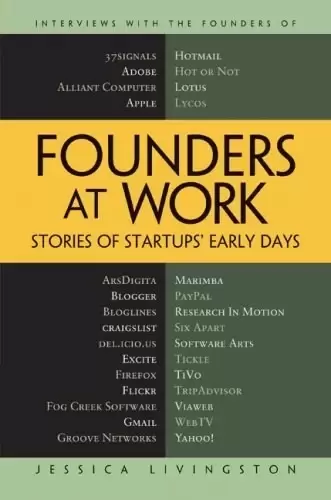Founders at Work
: Stories of Startups' Early Days