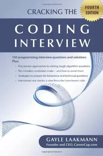 Cracking the Coding Interview, Fourth Edition
: 150 Programming Interview Questions and Solutions