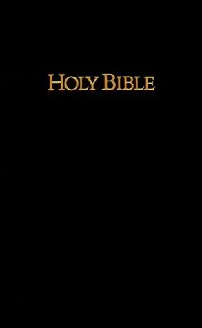 The Holy Bible
: King James Version, Black Imitation Leather