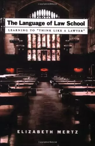 The Language of Law School
: Learning to 