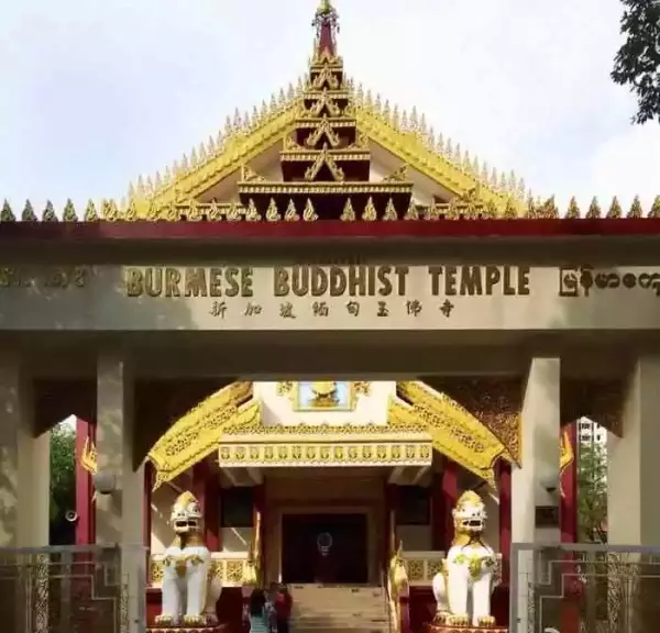 新加坡缅甸玉佛寺，作者2016年摄