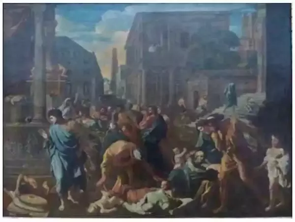 阿什杜德的瘟疫(尼古拉斯·普桑，1631，藏于法国罗浮宫)