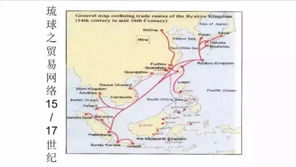 15-17世纪琉球贸易网络