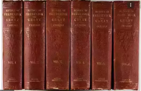 托马斯·卡莱尔的六卷本《普王弗里德里希二世传》