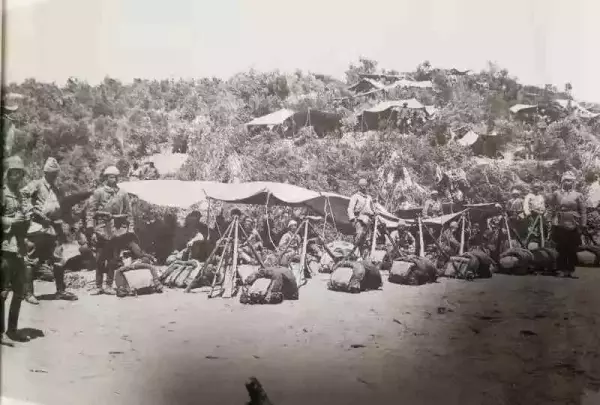 加里波利战役期间，奥斯曼帝国军队的营地
